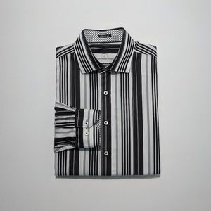 Bugatchi Men's Long Sleeve Shirt Large